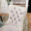 Modern Velvet Dining Chairs Dining Room Chairs Set of 2-29093703-29093717