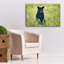 Toile épique «Black Bear Cub In The Sun» par Rick Berk