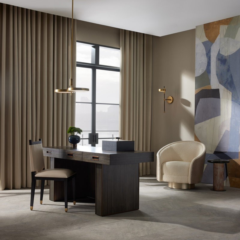 Aljona Swivel Barrel Chair