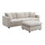 Canapé modulaire moderne 100,4 x 64,6 po