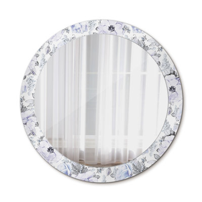 Huldar Glass Flat Wall Mirror