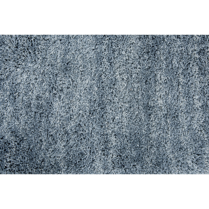 Tapis gris touffeté à la main Wensess, Rectangle 5 pi x 7 pi 6 po