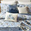 Édredon toutes saisons à motif floral très grand réversible 7 pièces, standard 100, taille facile d'entretien, 7 pièces, lavable à la machine