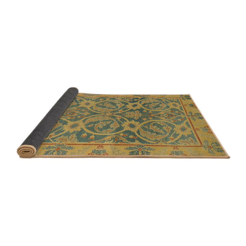 Tapis abstrait moderne 1675, Rond 8 pi