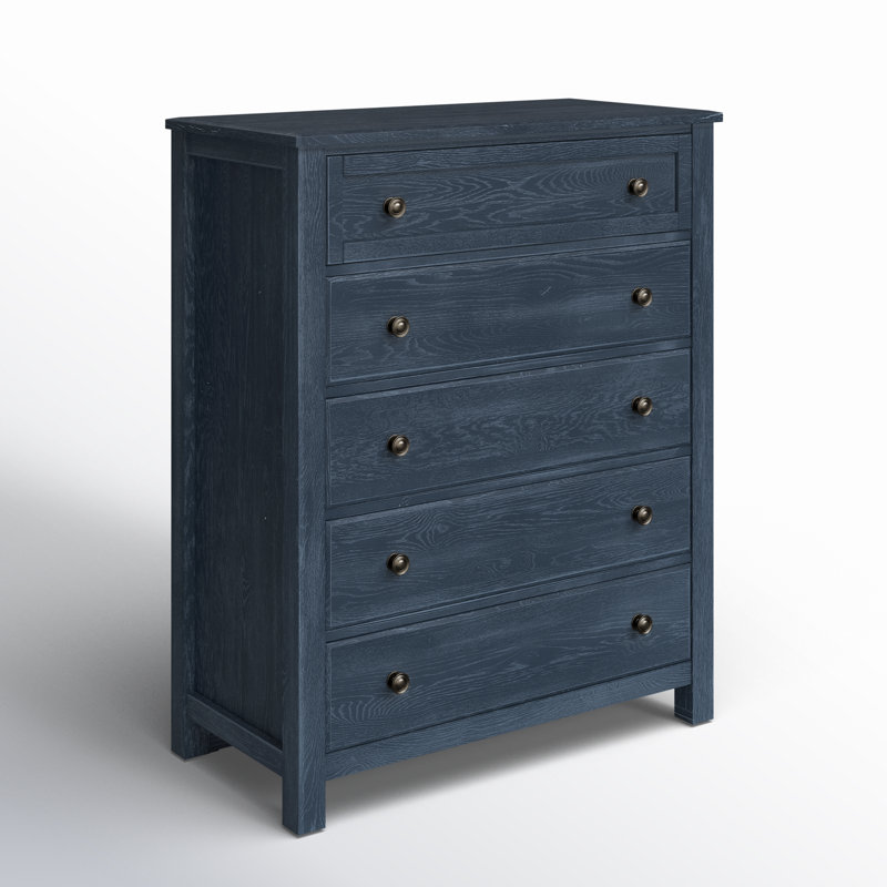 Lewin 5-Drawer Chest, Indigo