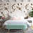 Ayotte Arielle Olive & White Embroidered Bench