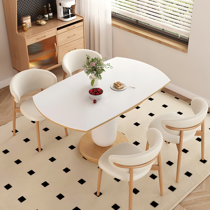 Table de salle à manger Sintered Stone, H 29,53 po x L 51,18 po x l 31,5 po