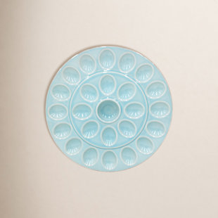 Cook & Host Round Egg Platter