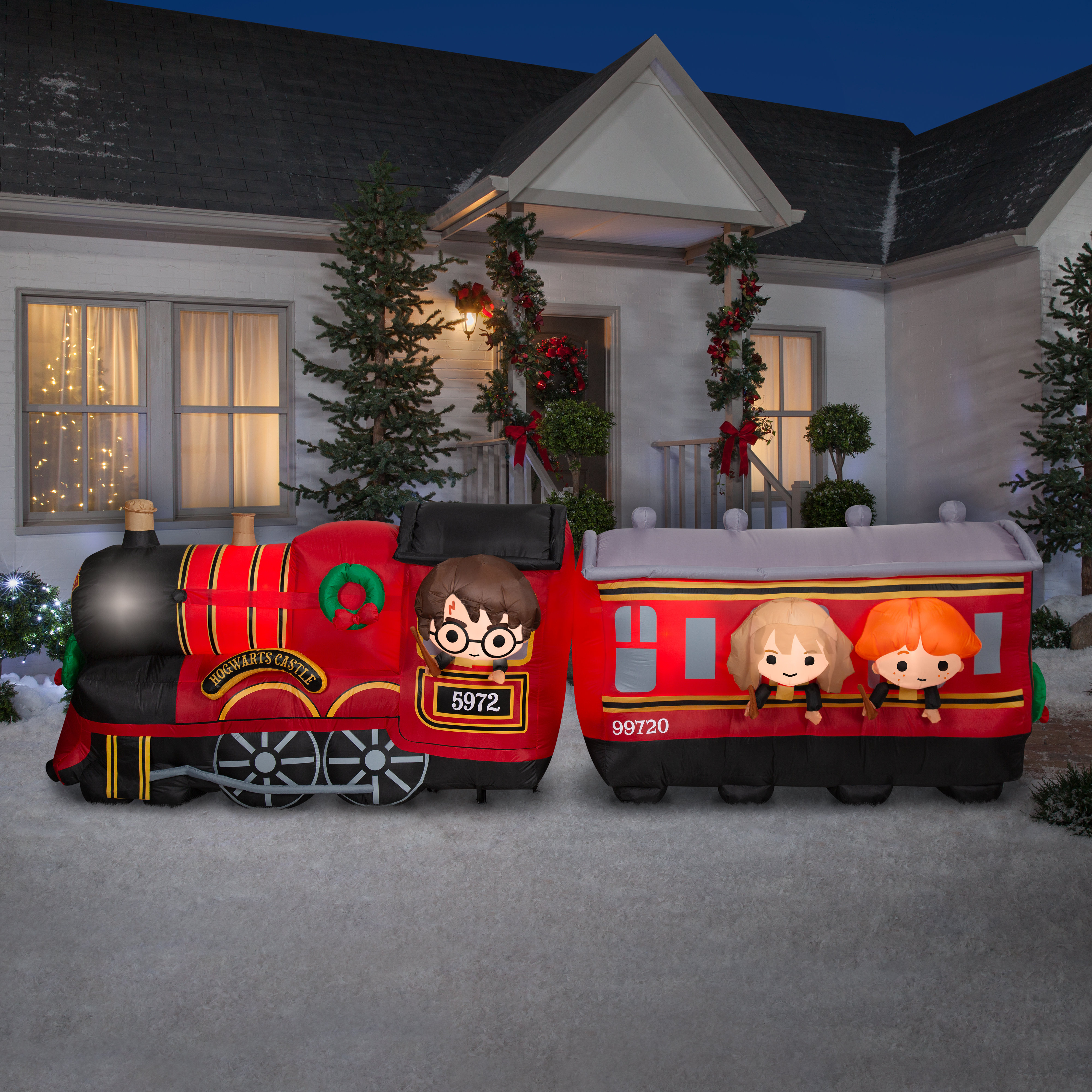 Hogwarts train cheap for christmas tree