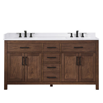Ensemble de meuble-lavabo double 66 po Beckett
