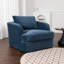 Fauteuil d'appoint en velours Alameda-118661472