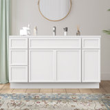 60'' Single Bathroom Vanity Base Only