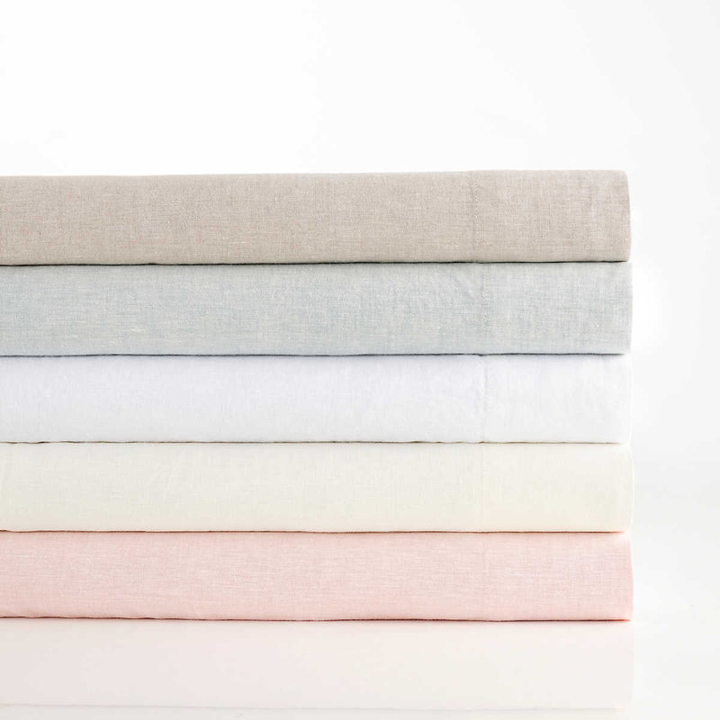 Lush Linen Duvet Cover, King Duvet Cover, Ivory