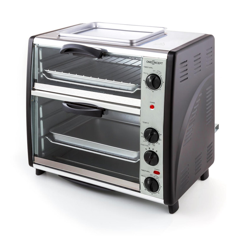 OneConcept Toaster Oven with Rotisserie