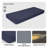 Premium 2" Bench Seat Cushion Bay Window Cushion Customizable for Indoor/Outdoor Use-29250343-29250471
