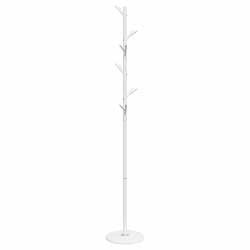 Niva Iron Freestanding Coat Rack, White