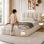 Upholstered Double Bed with Unique Mattress Design-1217427849-1219028958