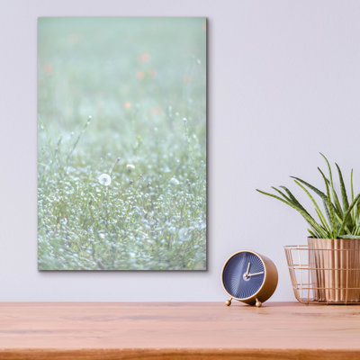  «Glow Dream Floral Swirls» par Life BeautifuLEE, art mural en verre acrylique, 12 po x 16 po