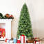 Arbre de Noël de 48 pouces avec 527 branches Dense Lifelike + pe, 150 lumières blanches douces, arbre à charnières en métal robuste de 4 pi facile à assembler, pointes réalistes, lumières DEL brillantes, installation rapide