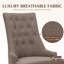 51cm H Tufted Fabric Upholstered Side Chair-122898913