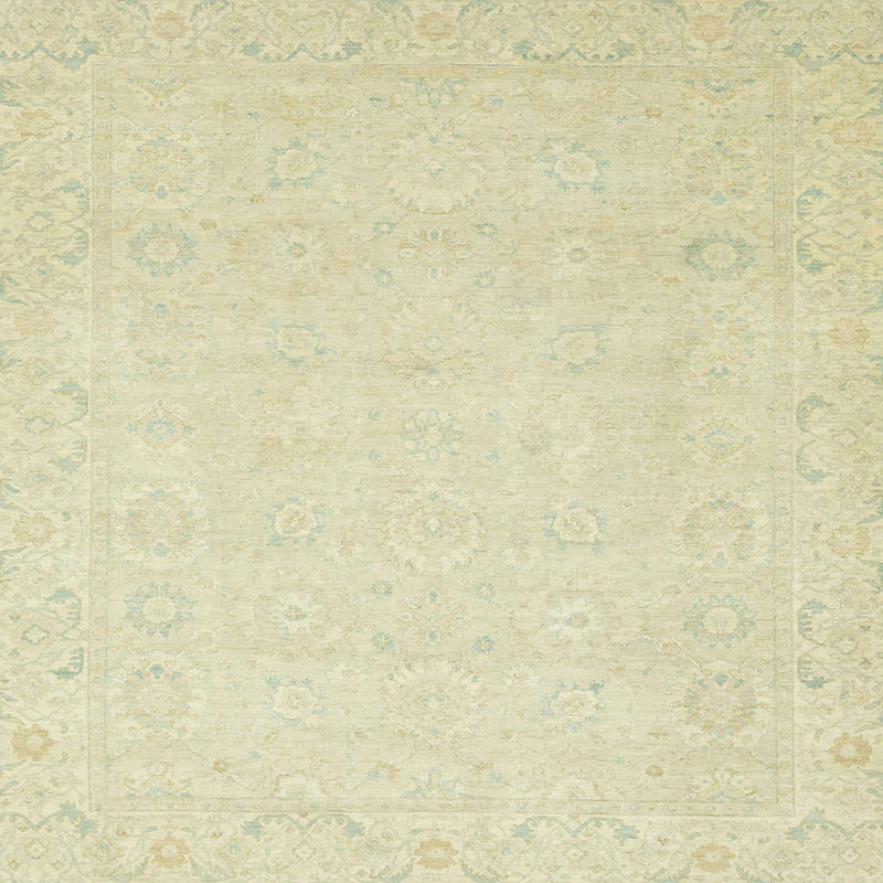 Abstract Indoor Rug, Square 6'