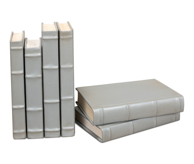 Handmade Decorative Book, Antique Gray