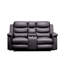 Causeuse inclinable avec housse de console centrale
