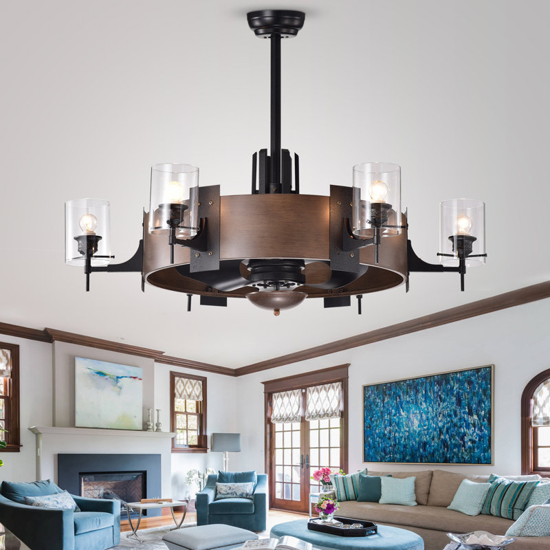 Christa 35.43'' Ceiling Fan with Light Kit