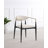 Onaigh Fabric Upholstered Dining Arm Chair Beige (Set of 2)-1471888152