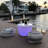 Bass Round Outdoor Coffee Table , in. W in. D-17933715