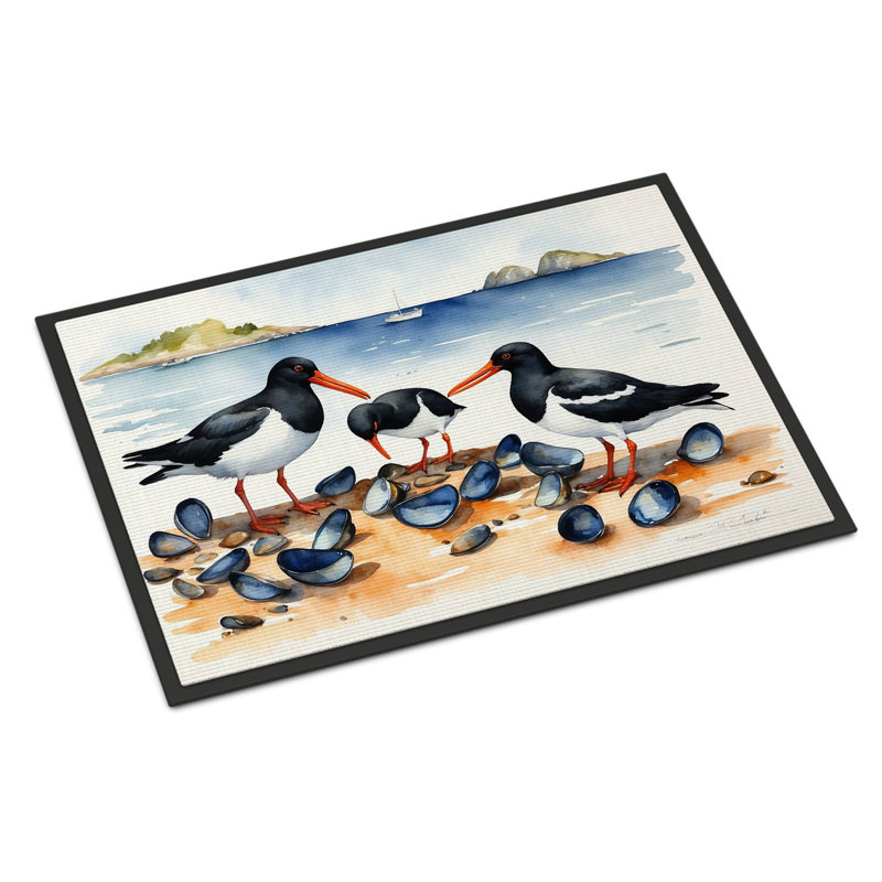 Paillasson Oystercatchers, L 18 po x L 27 po