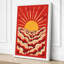 Dawn Over Water Graphic Art - Wrapped Canvas-1114915237-1114915244