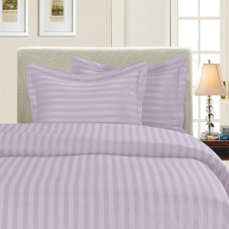 Polyester Channel Striped Comforter, Full/Queen Comforter 