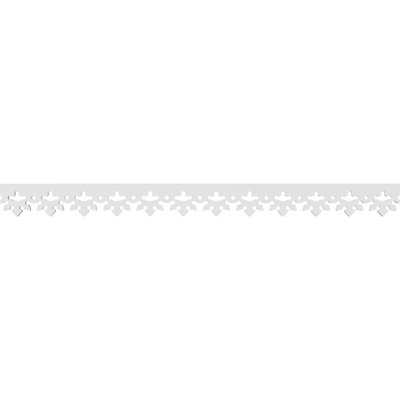 4"H x 5/8"P x 48"L Norway Architectural Grade PVC Running Trim