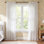 Linen Semi-Sheer Curtain Panel