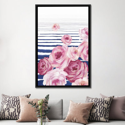 Au-delà de l'impression florale sur toile