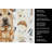 Red Shar Pei Coffee Bar Kitchen Towel-1168063436
