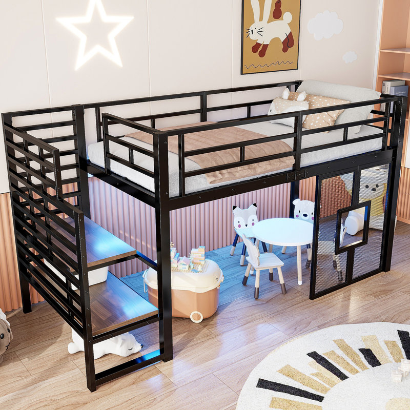 European Single (90 X 200 Cm) Bed Frame, Black
