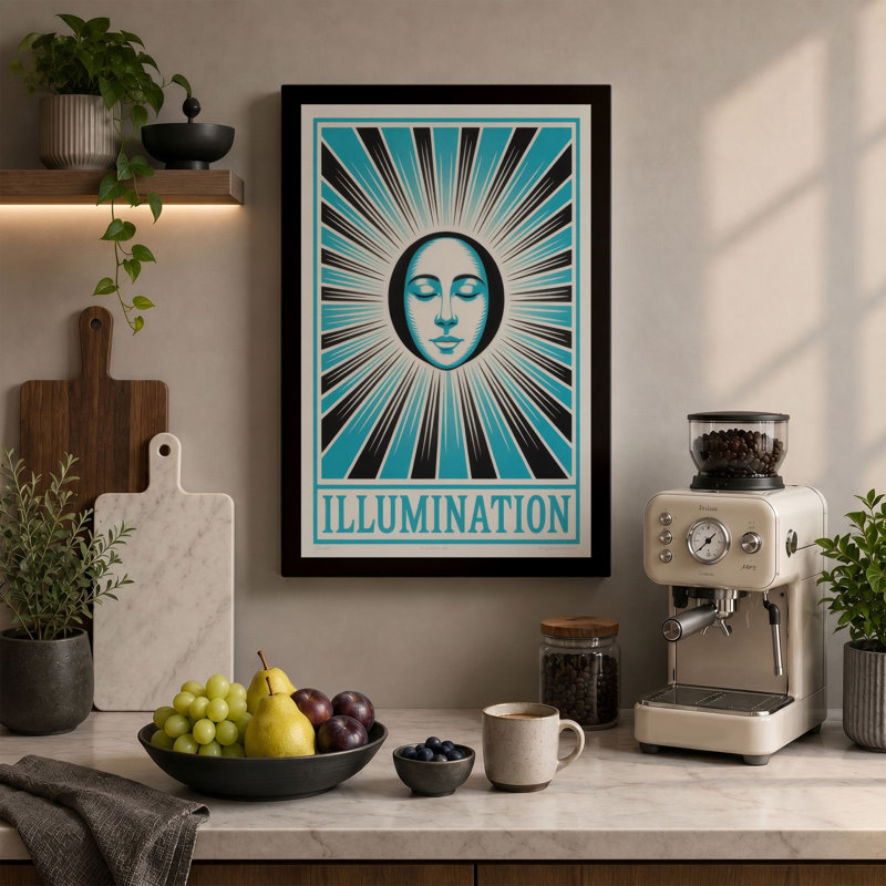 Print, 18x12 - 45.7 x 30.5 cm, Terracotta Border