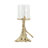 10.4'' H Aluminum Tabletop Candelabra