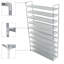 50 Pair Stackable Shoe Rack-122914135-122914133