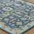 Harji Indigo Crest Wool Hand-Tufted Area Rug-2130570942
