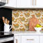 Arye 50 x 100 cm PVC Tile in Yellow