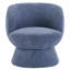 Fauteuil demi-tonneau pivotant de 28,5 po Joclyn-1512551446