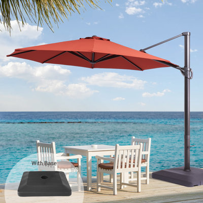 Parasol en porte-à-faux octogonal 11 'Erwina