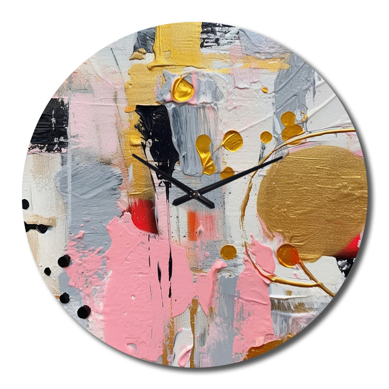 Metal Wall Clock, Extra Large