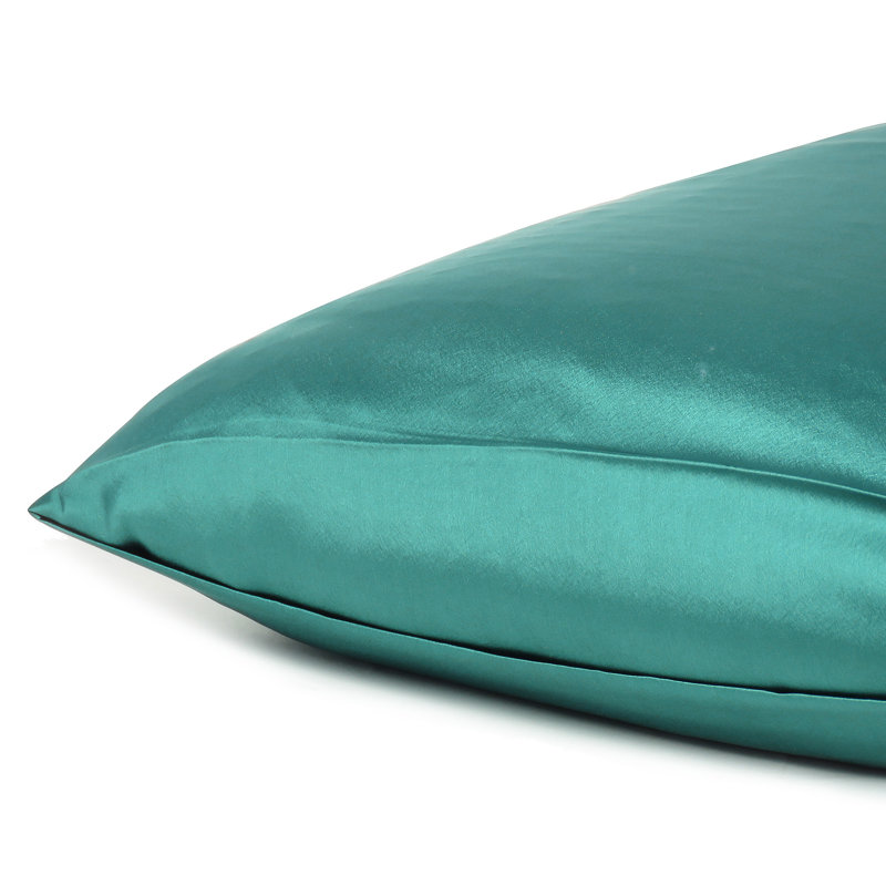 Taies d'oreiller en satin, Sarcelle, Grand