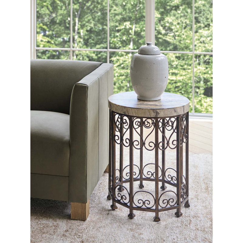 Montecito Stone End Table