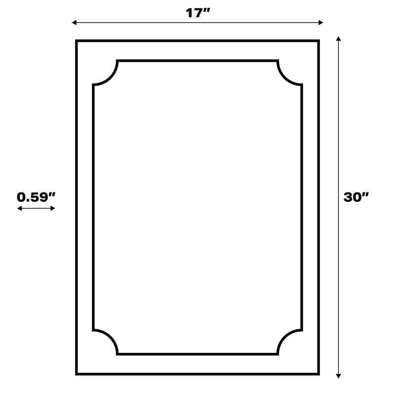 Tapis d'intérieur / extérieur Kalonni, L 17 po x L 30 po, Light Brown