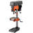 12-Inch Benchtop Drill Press, 6.2 Amp, 1 HP Bench Drill Press, 530 to 3140 RPM Variable Speed, 0-45° Tilting Worktable, with Laser and LED Work Light, Tabletop Drilling Machine, for Wood Metal